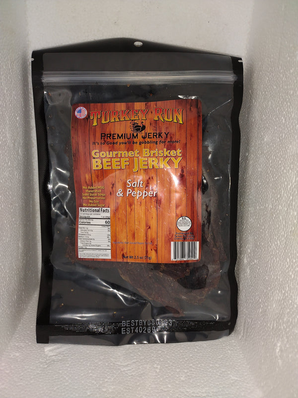 Salt and Pepper Beef Jerky