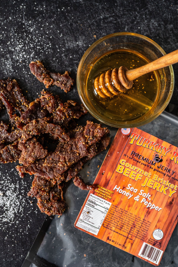 Sea Salt and Honey Pepper Beef Jerky