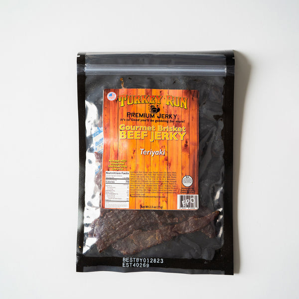 Teriyaki Flavored Brisket Beef Jerky