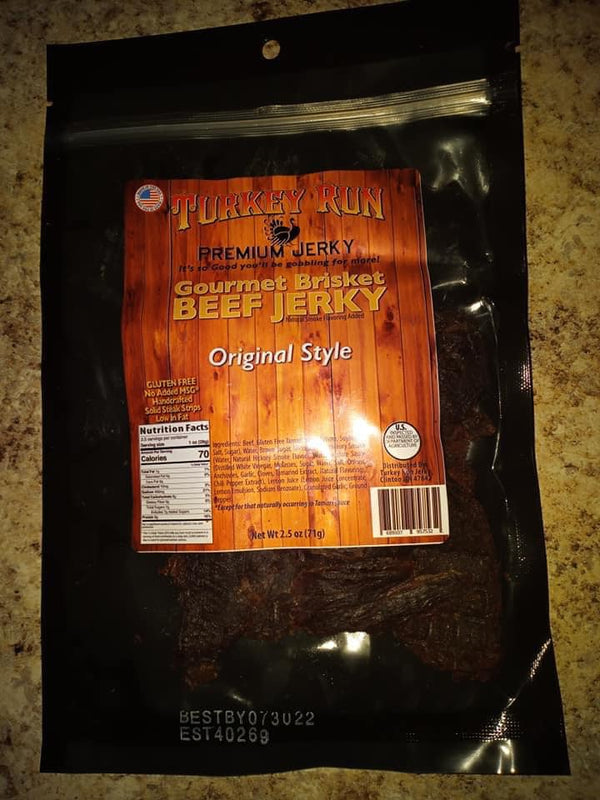 Packaging of Orignal Style Brisket Beef Jerky
