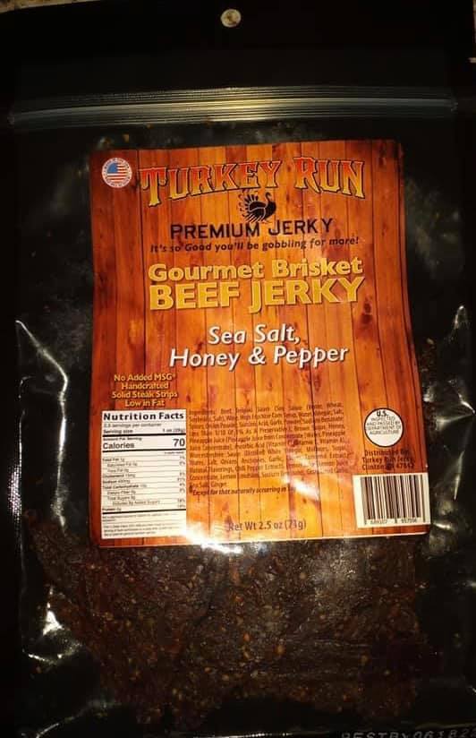 Sea Salt and Honey Pepper Beef Jerky